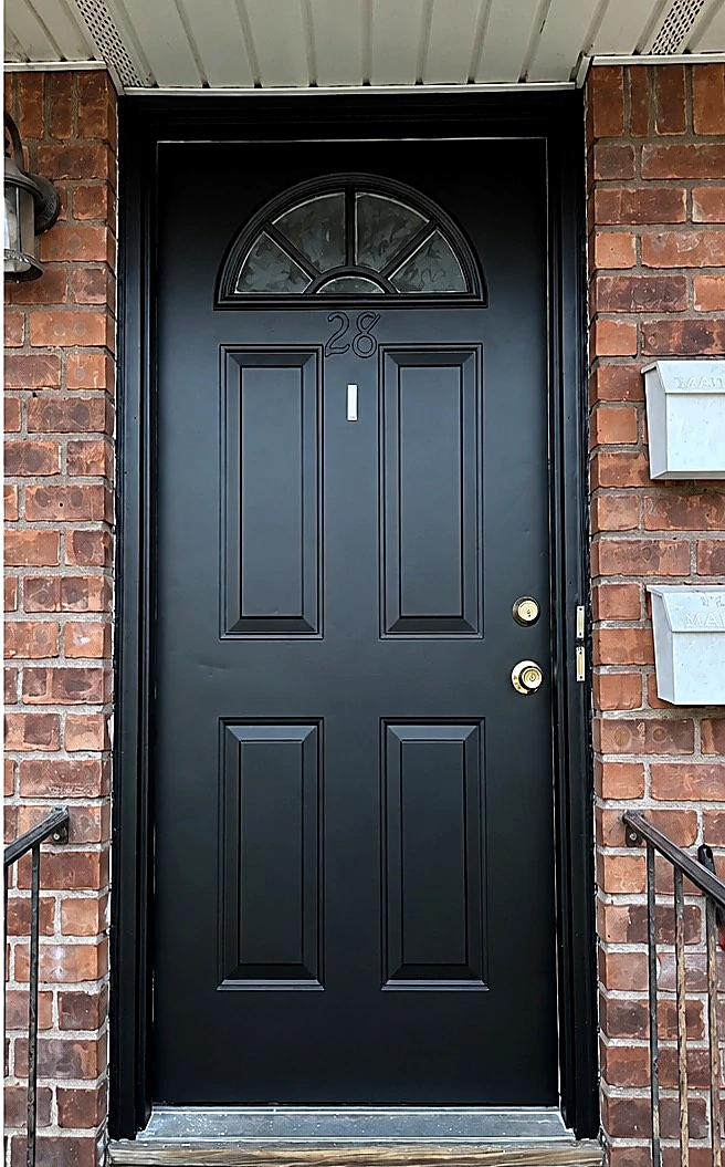 Exterior door painting finish by SouthBay Improvements